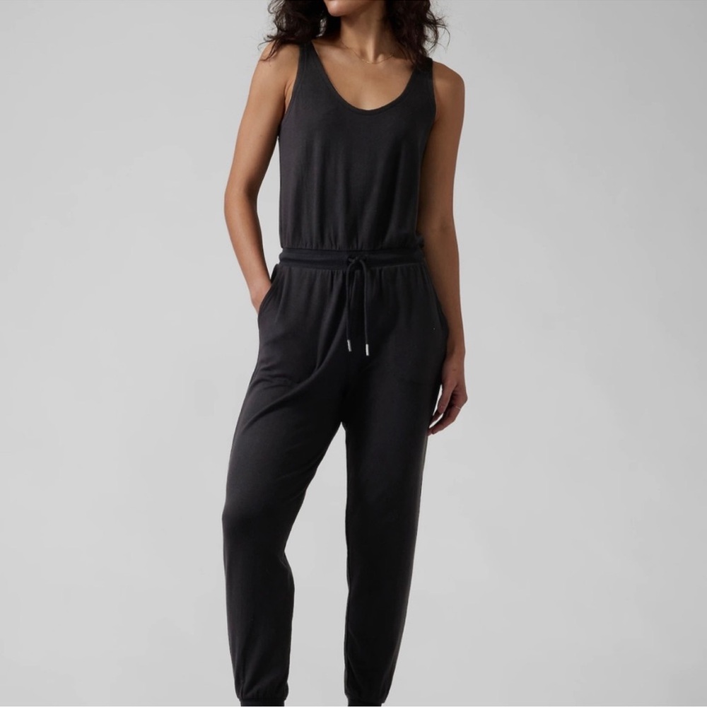 Athleta Balance Jumpsuit Modal Romper Sleeveless